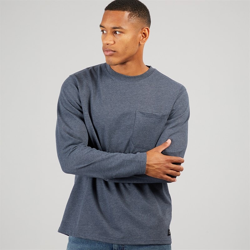 Indicode Herre Zarmark Langærmet T-shirt Sky Captain