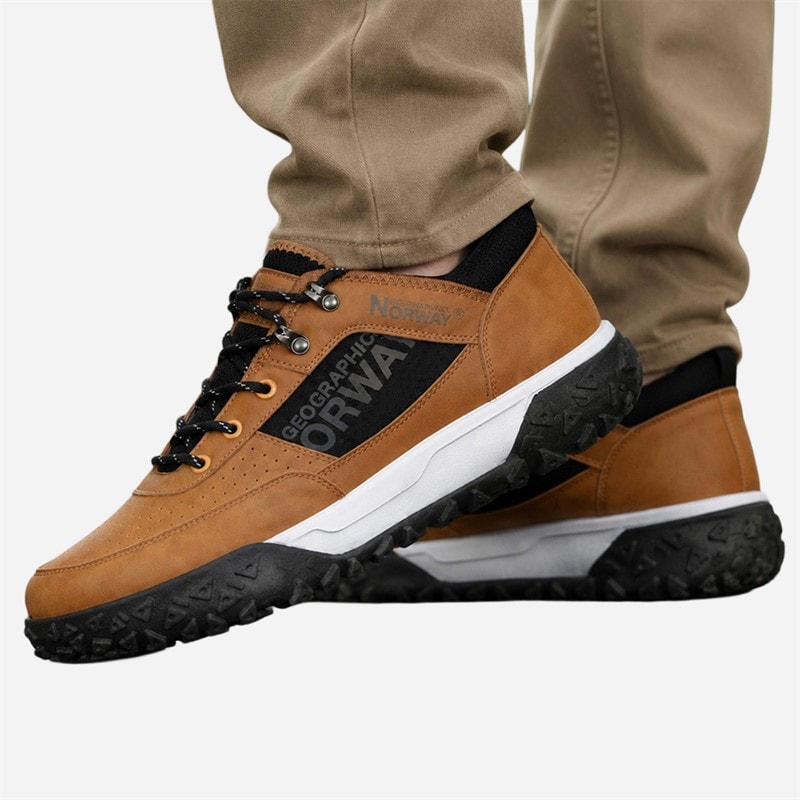 Geographical Norway Herre Sneakers Kamelfarve