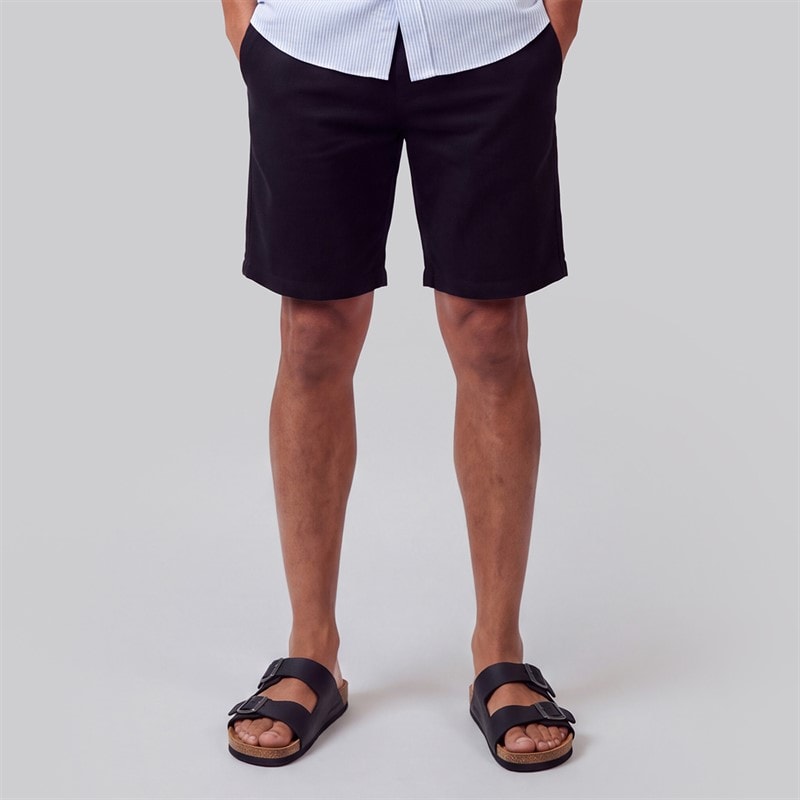 JJ REBEL Herre Solrige Chino Shorts Sort