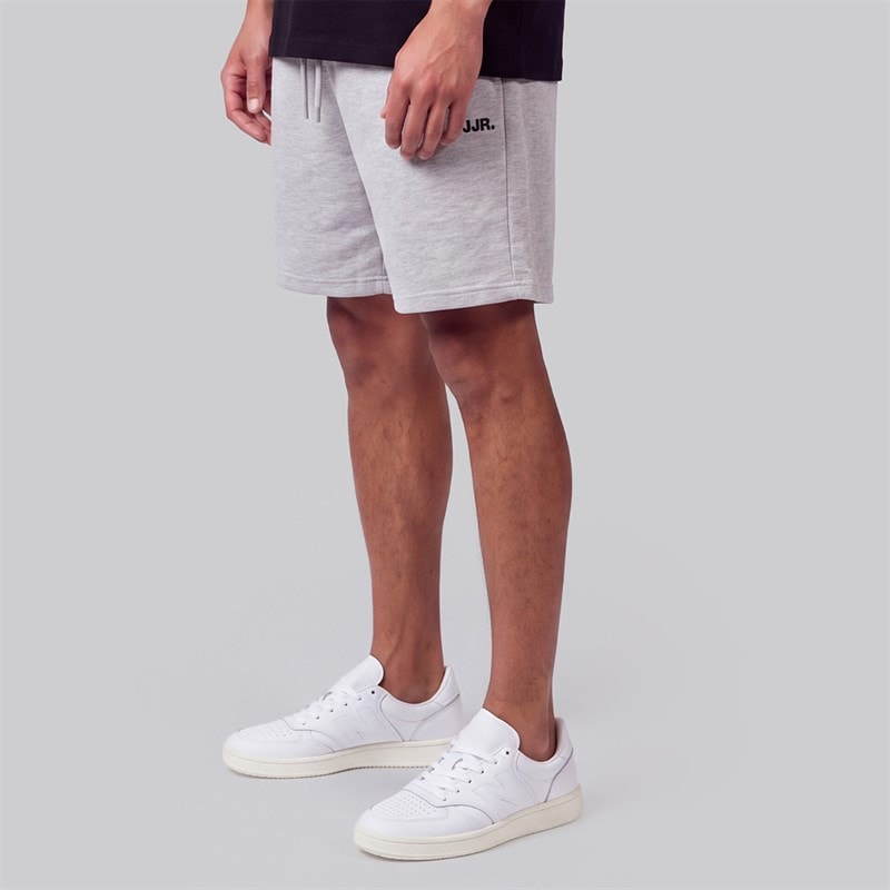 JJ REBEL Herre Logo Sved Shorts Lys Grå Melange