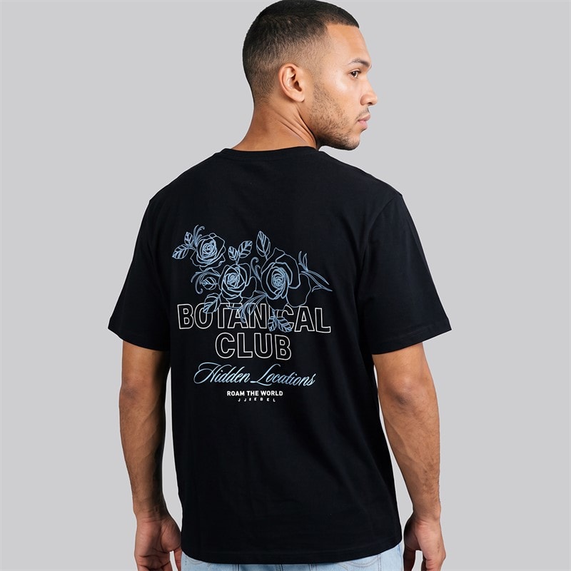 JJ REBEL Herre Simon T Shirt Sort