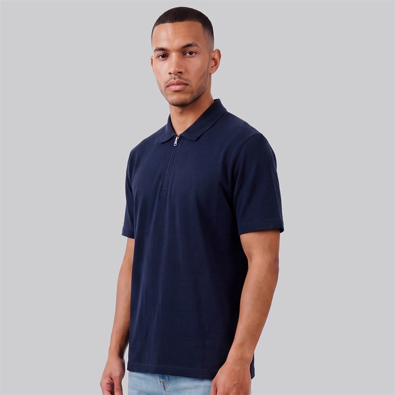 JJ REBEL Herre Evans Polo Marineblazer