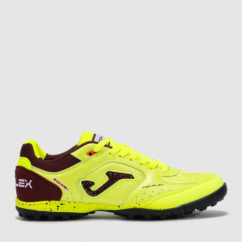 Joma Herre Top Flex 25 TF Astro Turf Fodboldstøvler Fluoro Yellow/Lilla