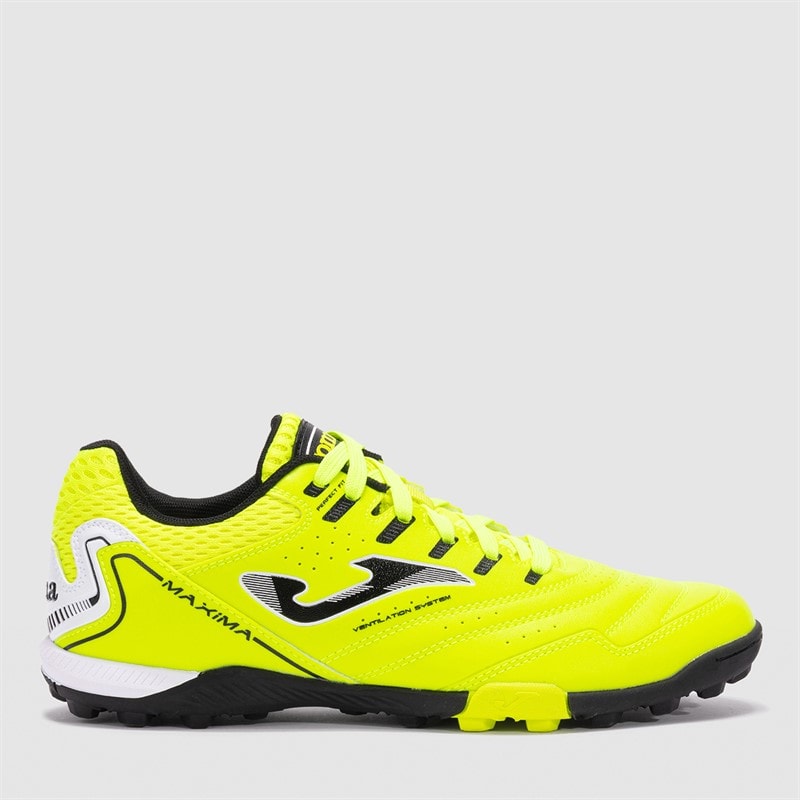 Joma Herre Maxima 25 TF Astro Turf Fodboldstøvler Fluoro Green
