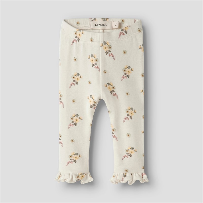 Lil' Atelier Piger Gayo Leggings Coconut Milk