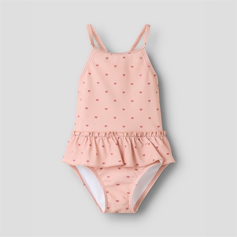 Lil' Atelier Piger Helga Badeheldragt Misty Rose