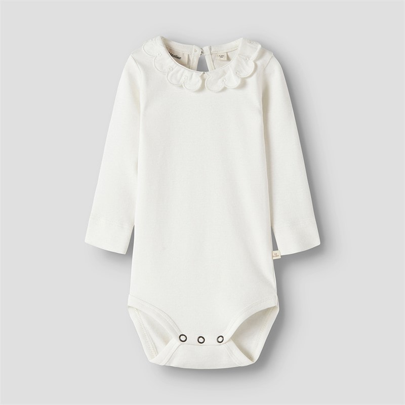 Lil' Atelier Piger Fundo Langærmet Baby Body Coconut Milk