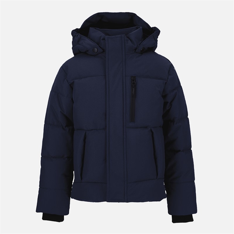 Zig Zag Børne Zandas Puffer Jakke 2002 Navy
