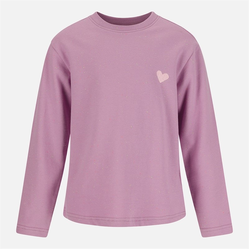 Zig Zag Piger Blondie Rund hals sweatshirt 4237 Lupine