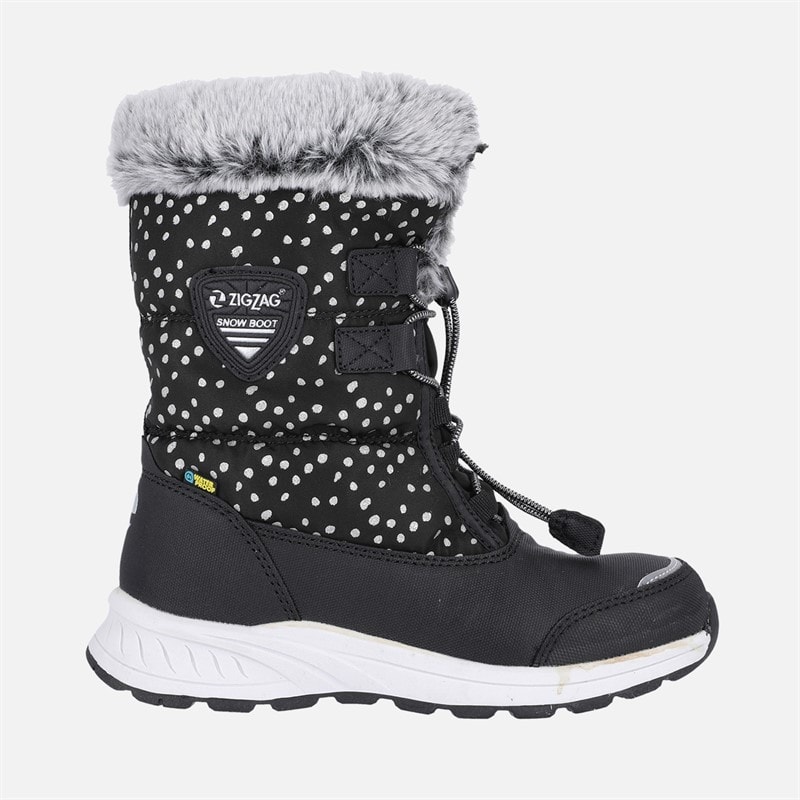 Zig Zag Børne Wesend Vandtætte V2 Støvler 1001 Black