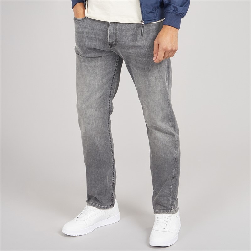 Avant Garde Herre Harlow Jeans Med Lige Ben Grå