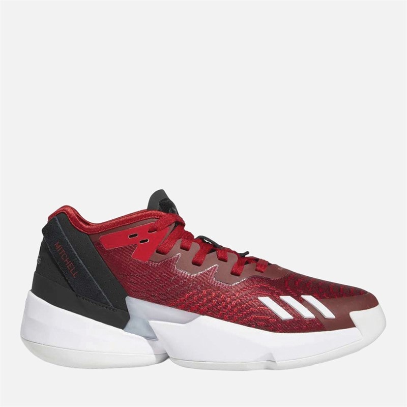 adidas Unisex D.O.N. Issue 4 Basketball Sko Team Power Red/Cloud White/Core Black