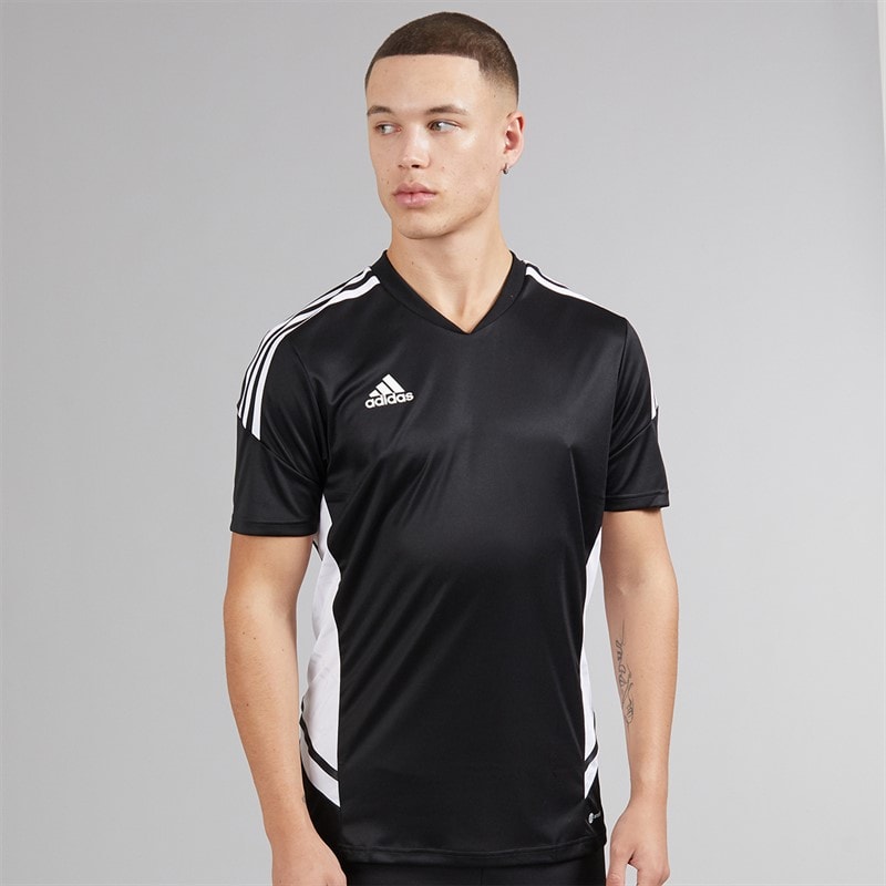 adidas Herre Condivo 22 T-shirt Sort/Hvid