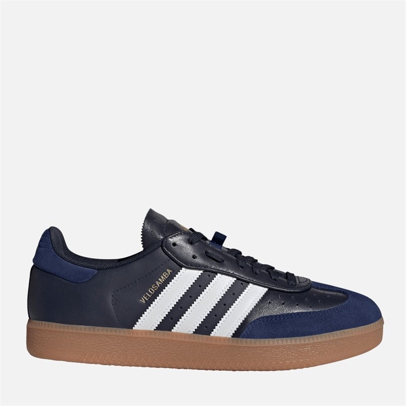adidas Herre Velosamba Læder Cykelsko Legend Ink/Cloud White/Dark Blue