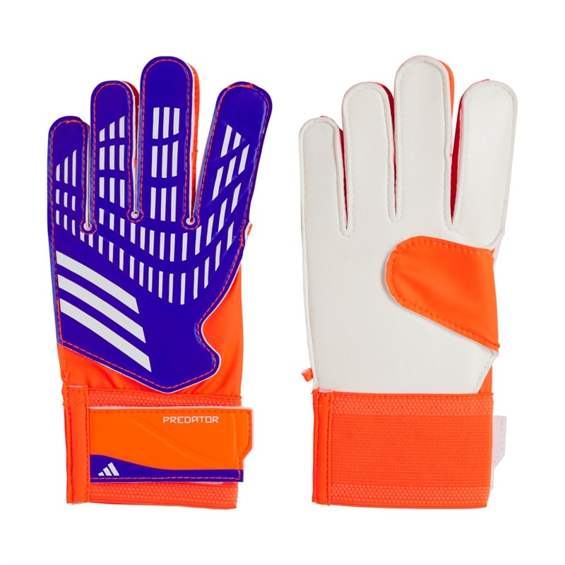 adidas Junior Predator Trænings Målmands handsker Lucid Blue/Solar Red/Hvid