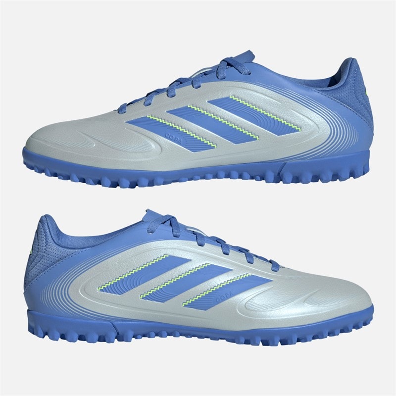 adidas Herre Copa Pure 3 Club TF Astro Fodboldstøvler Halo Blue/Blue Fusion/Lucid Lemon