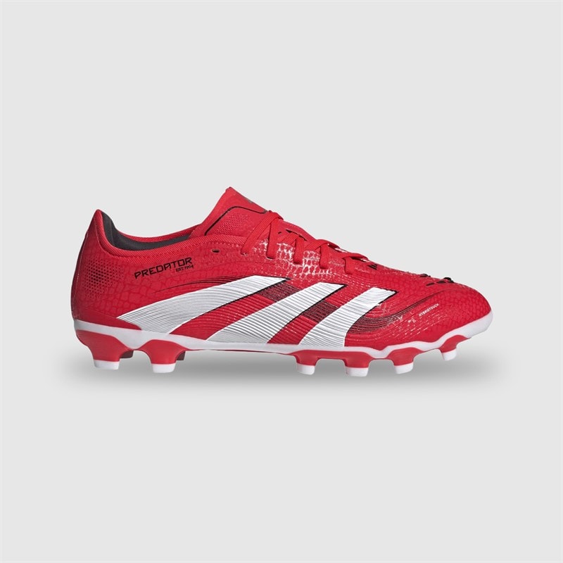 adidas Herre Predator Pro MG Multi Ground Fodboldstøvler Lucid Red/Cloud White/Core Black