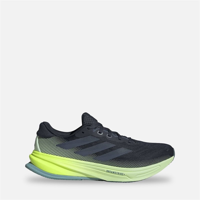 adidas Herre Supernova Rise 2 Neutrale Løbesko Aurora Ink/Preloved Ink/Semi Green Spark