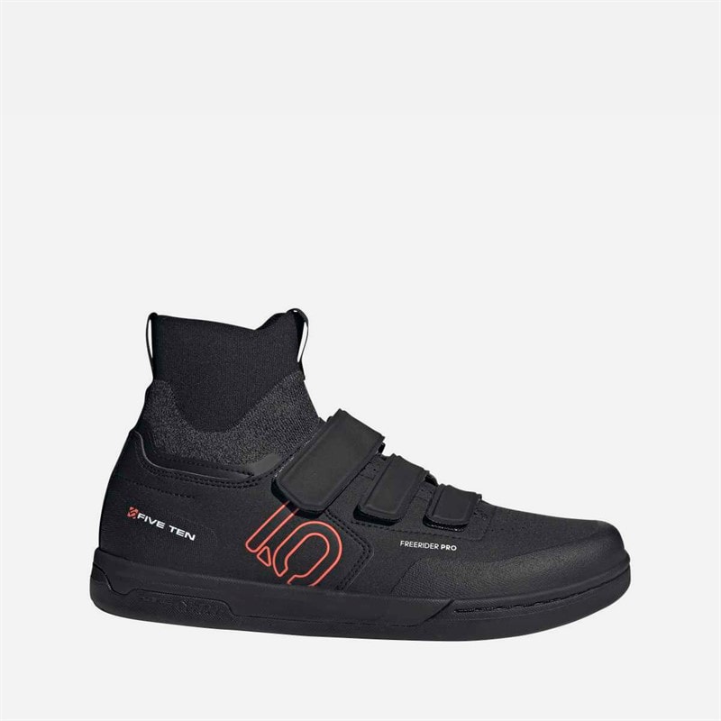 adidas Five Ten Freerider Pro Mid Mountainbike Sko Core Black/Solar Red/Grey Heather
