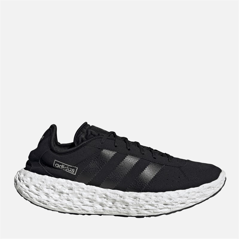 adidas Originals Herre Zponge Træningssko Core Black/Matte Silver/Hvid