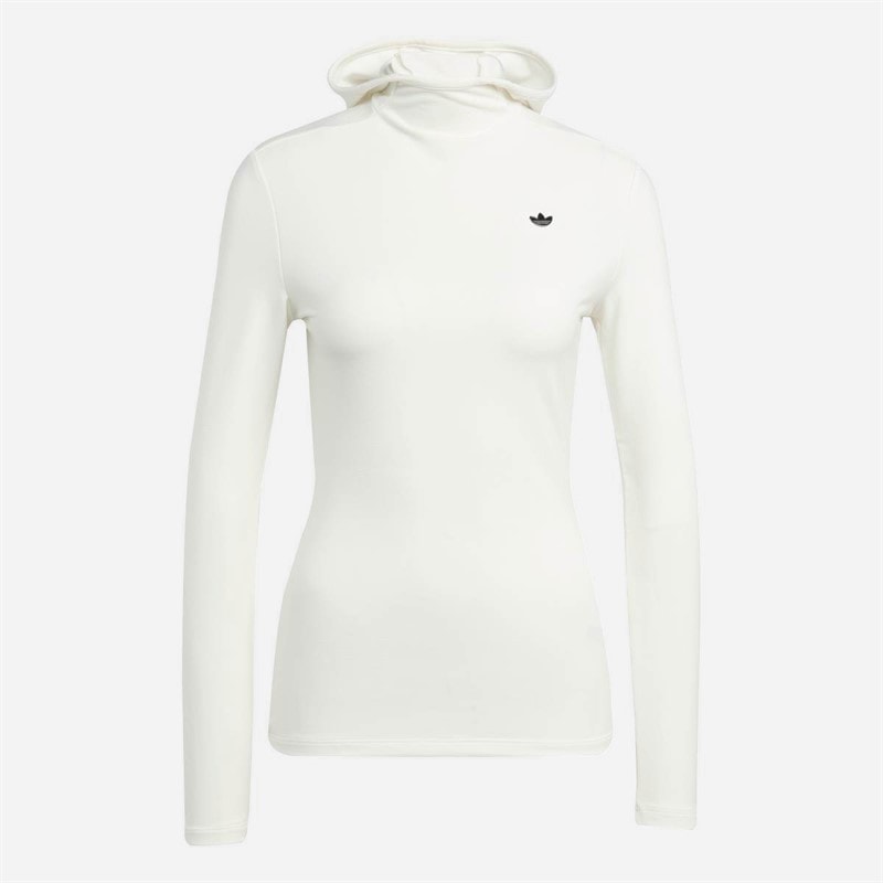 adidas Originals Dame Premium Basis Hættetrøje Cloud White
