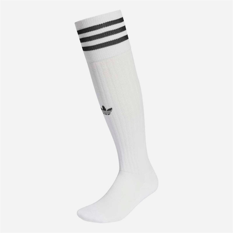 adidas Originals 3 Striber Fodbold Knæstrømper Hvid/Sort