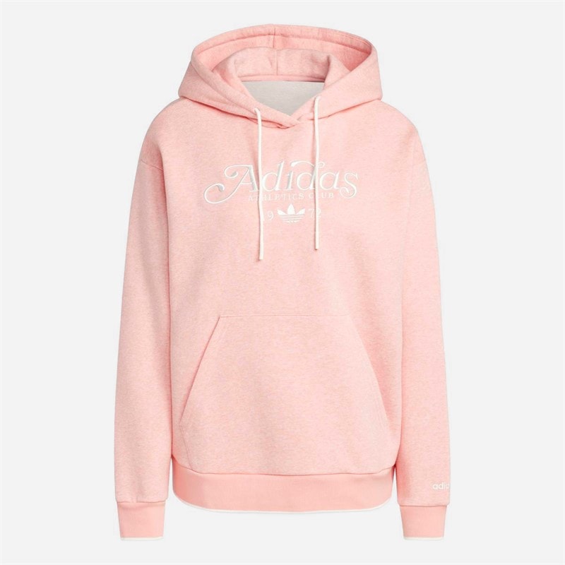 adidas Originals Dame grafisk løstsiddende hoodie Sem Pink Spark Mel