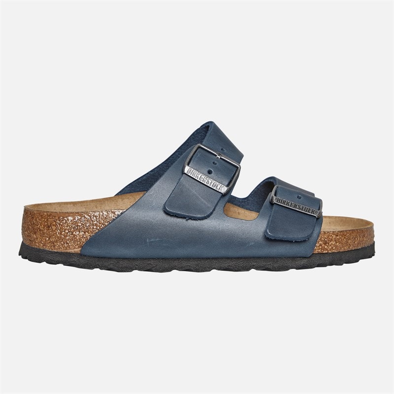 Birkenstock Dame Arizona Dobbelt Rem Sandaler Blå