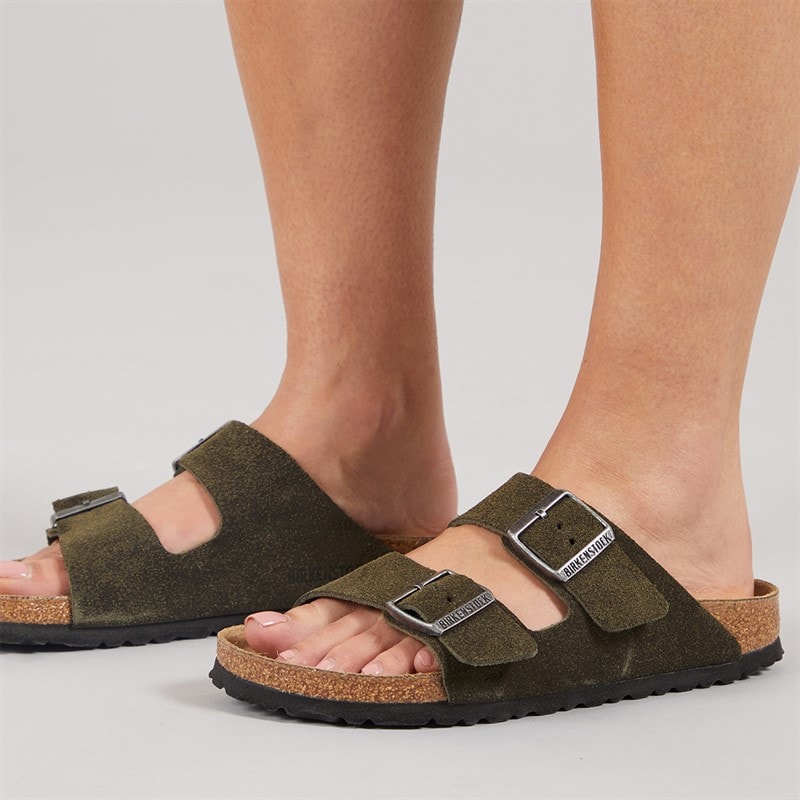 Birkenstock Arizona Dobbelt Spænde Sandaler Thyme