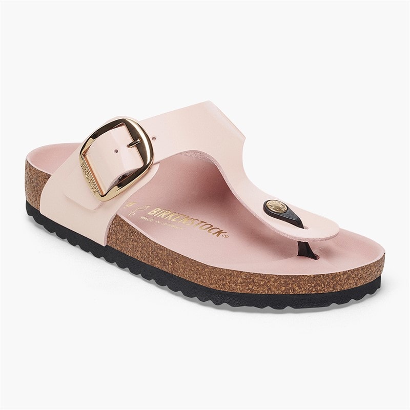 Birkenstock Dame Gizeh Big Buckle Tårem Sandaler Light Rose