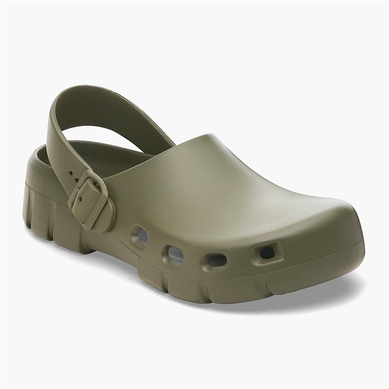 Birkenstock Herre Birki Flow Eva Clogs Khaki