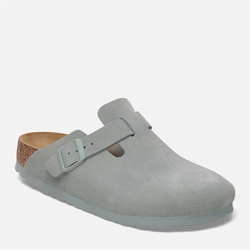 Birkenstock Dame Boston Clogs Pure Sage