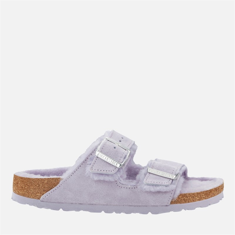 Birkenstock Damsandaler Arizona med og dobbelt rem Lilla