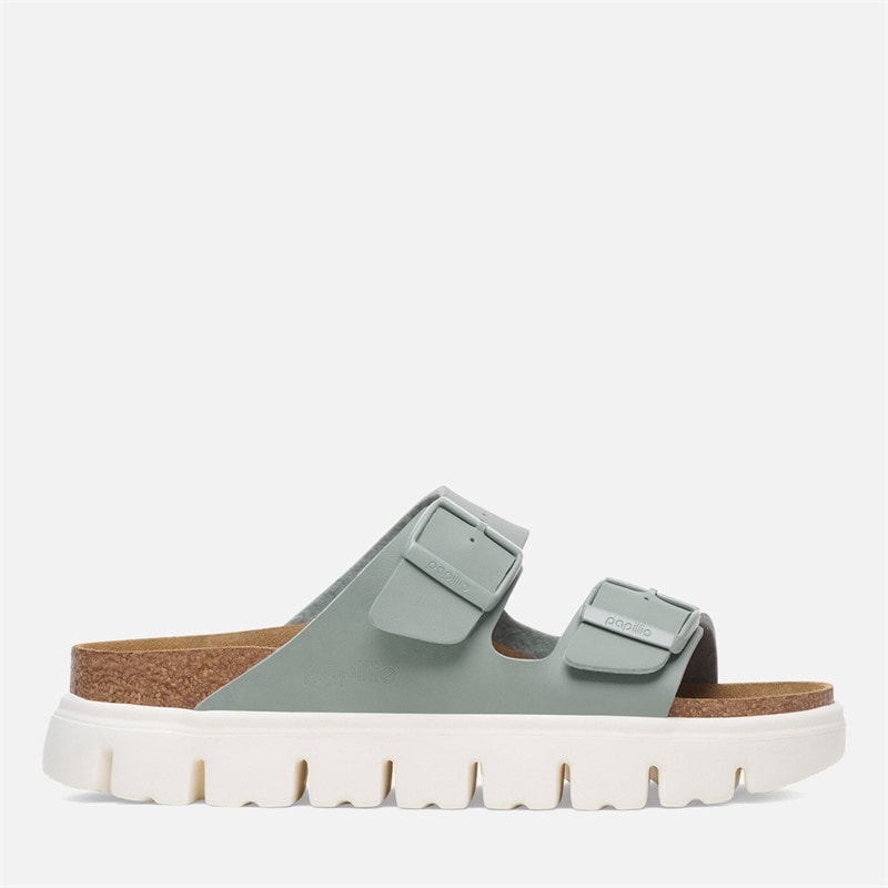Birkenstock Dame Arizona Chunky Dobbelt Rem Sandaler Ren salvie