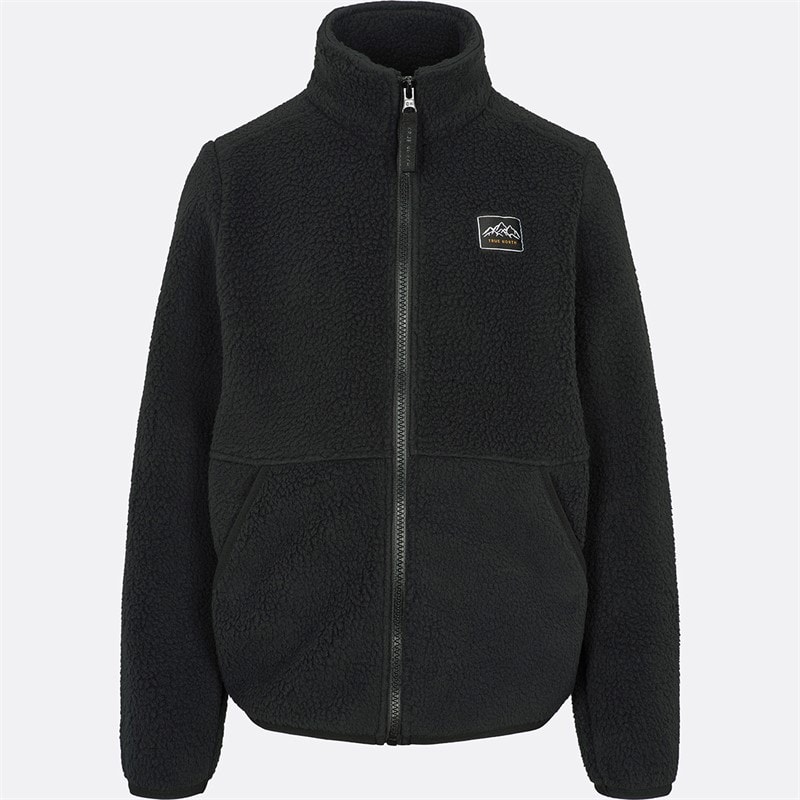 True North Børne Fleece Jakke Sort