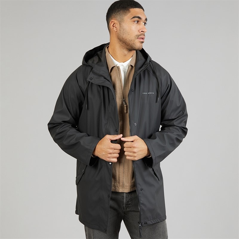 True North Herre PU Jakke Sort