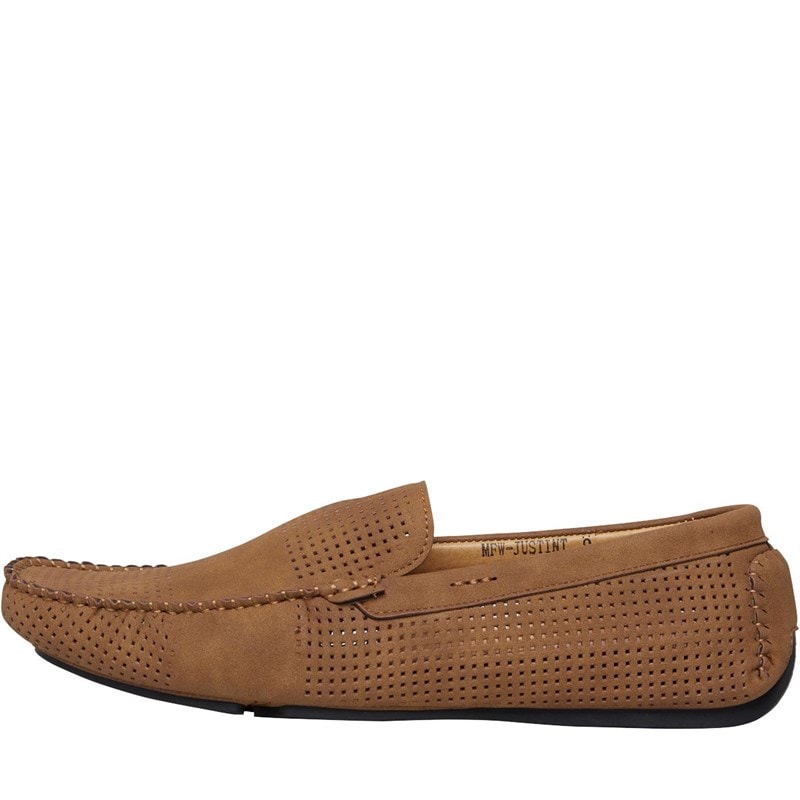 Brave Soul Herre Justin Loafers Gyldenbrun