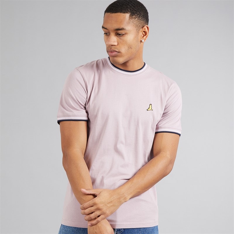 Brave Soul Herre Federerf T-shirts Flerfarvet