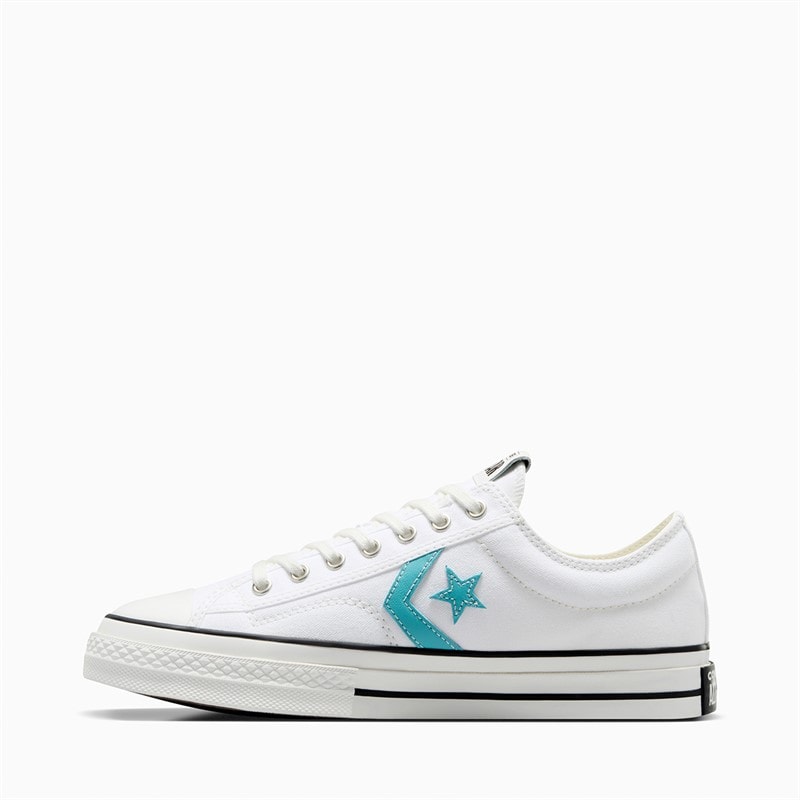 Converse Star Player 76 Ox Træningssko Hvid / Ocean Drip / Sort