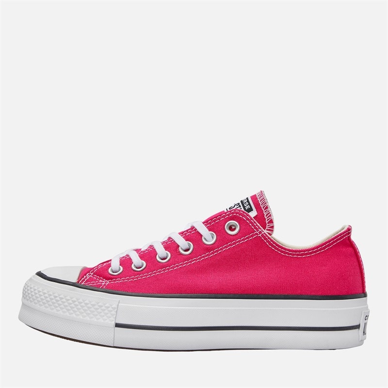 Converse Dame Chuck Taylor All Star Lift Platform Sneakers Cerise Pink/Hvid/Sort