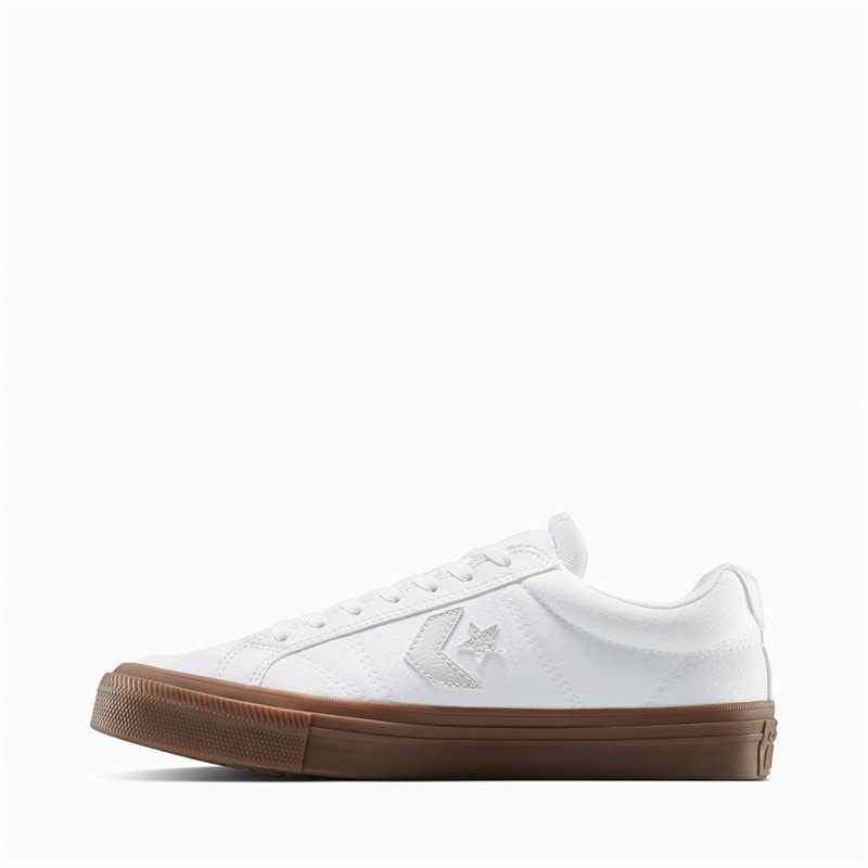 Converse Herre Sport Afslappede Sneakers Hvid/Barely Grey/Gum