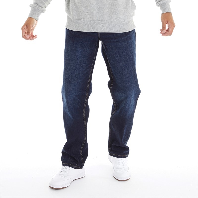 Duck and Cover Herre Rushawn Jeans med afslappet pasform Mørk vask