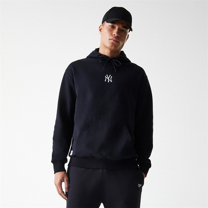 New Era Herre New York Yankees Hættetrøje Sort