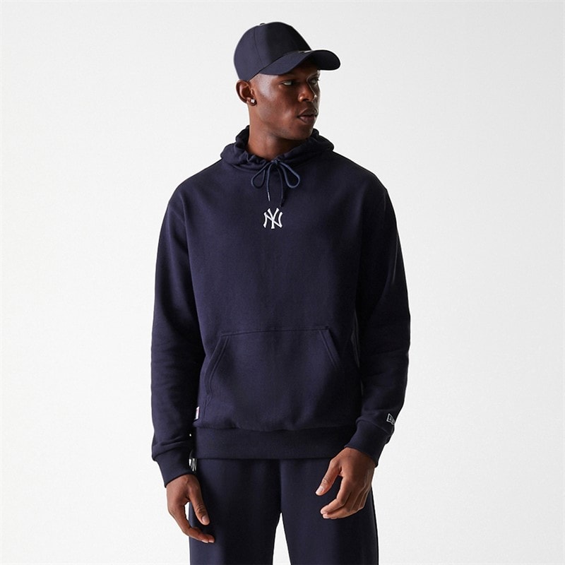 New Era Herre New York Yankees Hættetrøje Navy Nvy