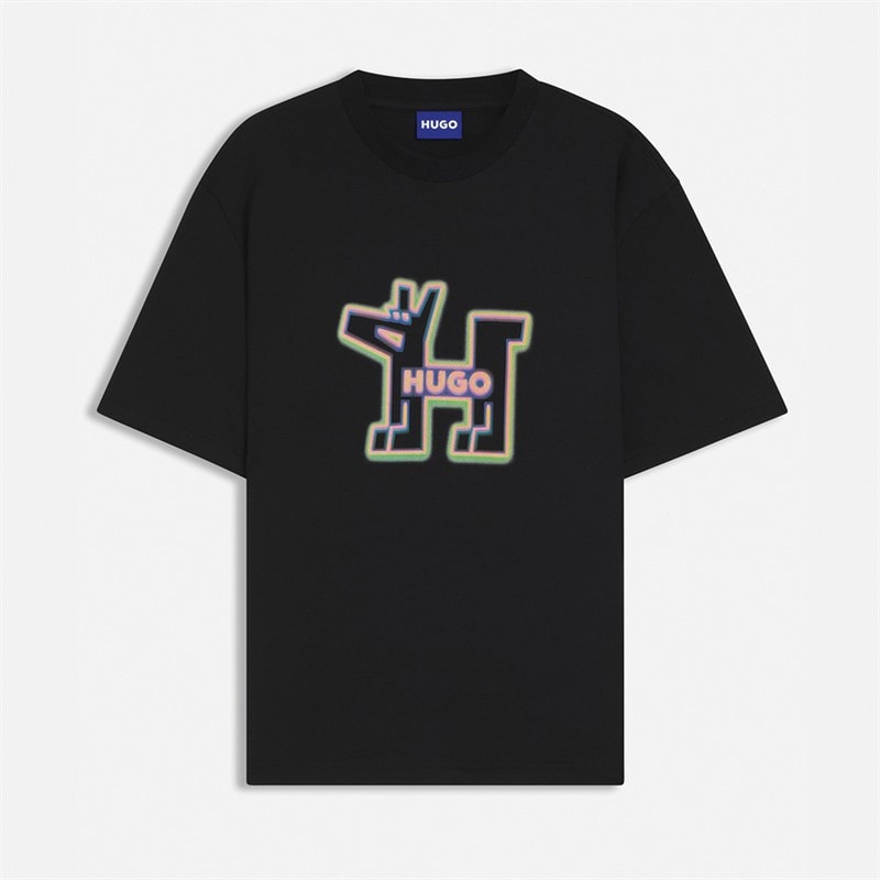 HUGO Herre Nedirix T-shirt Sort