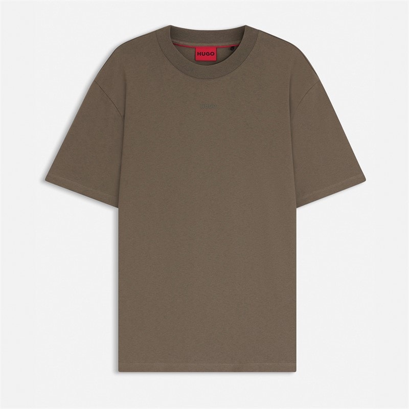 HUGO Herre Dapolino T-shirt Medium Grey