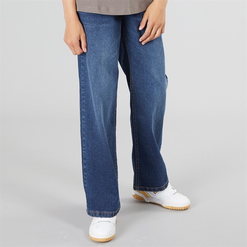 Bench Piger Maxina Vide Jeans Mørk Vask