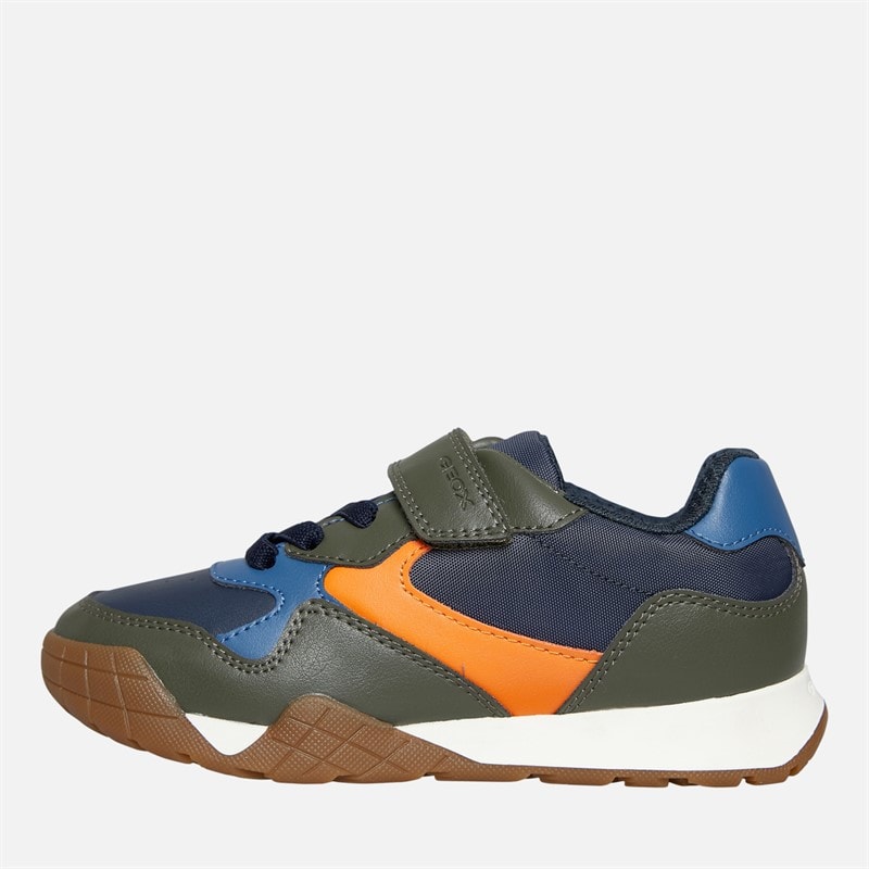 GEOX Drenge Rann Trænere Military/Orange
