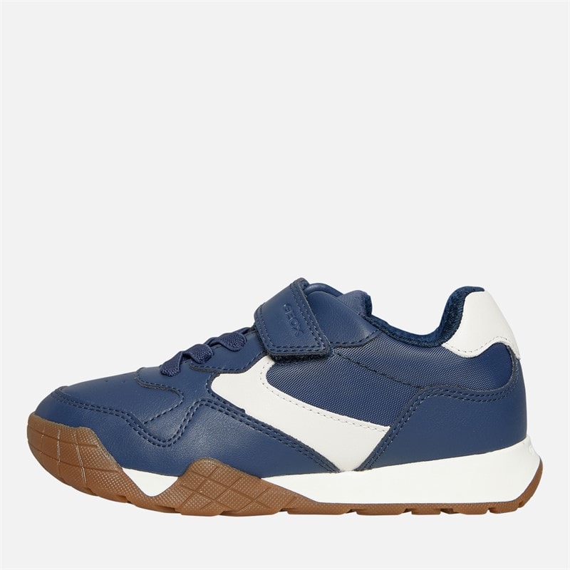 GEOX Drenge Rann Træningssko Navy/Lys Elfenben Navy/Lt Ivory