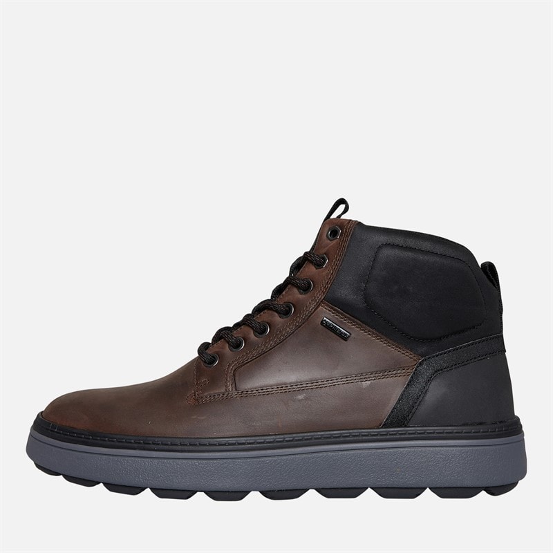 GEOX Herre Spherica Støvler Mørkebrun/Sort Dk Brown/ Black